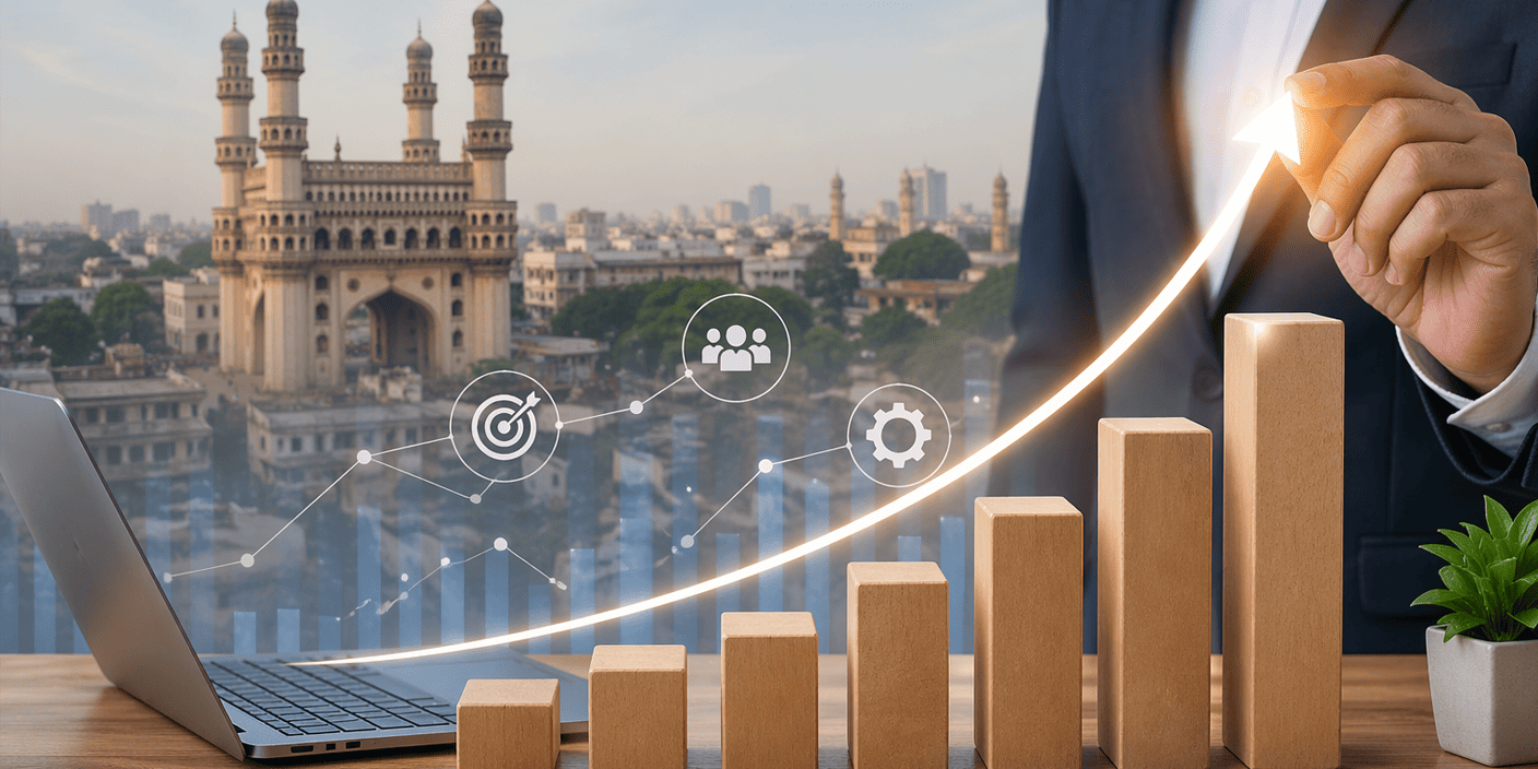 How a Business Growth Marketing Company in Hyderabad Helps Businesses Build Predictable Revenue