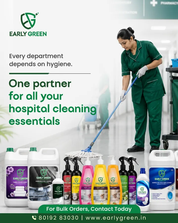 Early Green creative for hospitals