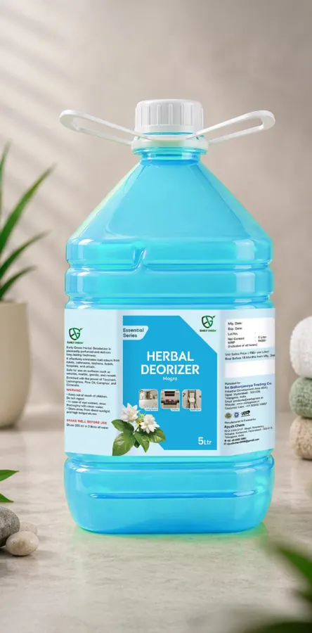 Early Green bottle packaging