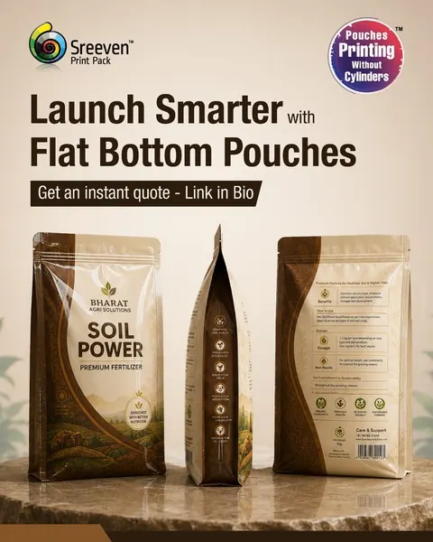Sreeven pouch printing creative